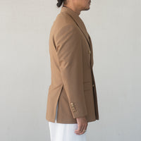 WEARLNESS/Camel Flannel Blazer/V.B.C. FLANNEL