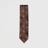 SEVEN FOLD/90029/Flower Jacquard