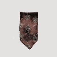 SEVEN FOLD/90029/Flower Jacquard