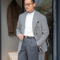 BRIGLIA/MARGUTTAS 1P Mix Serge/ Charcoal Gray