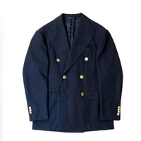 WEARLNESS/Classic Navy Blazer/ William Halstead 70%WOOL x30%MOHAIR