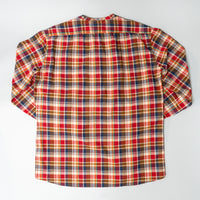 【受注生産】WEARLNESS/Madras Check Sleeping Shirts/Orange