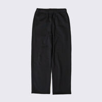 WEARLNESS/Cotton Silk Sweat Trousers/Black