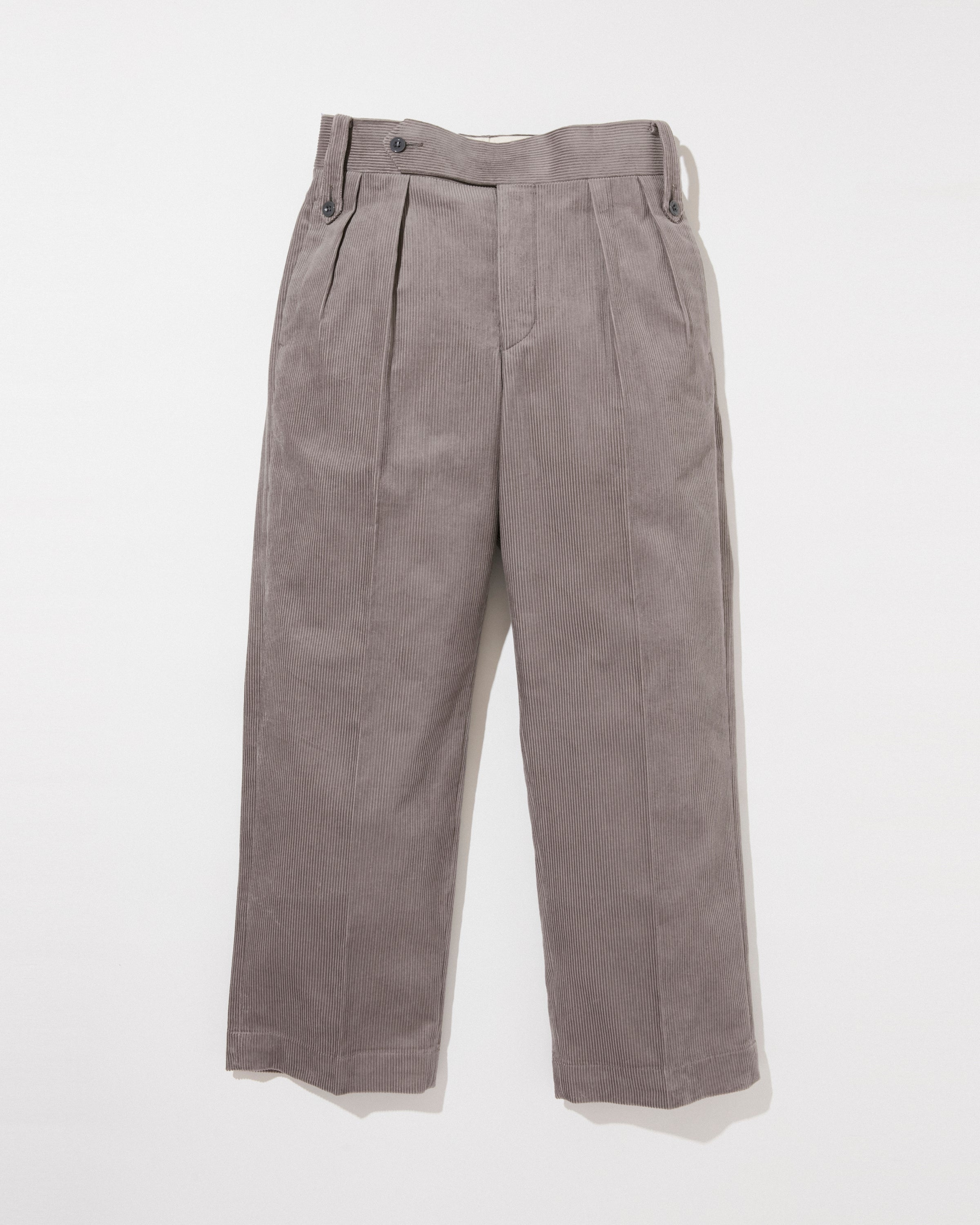 TANGENT/40'S British Gurkha Trousers/Grey Corduroy – WEARLNESS
