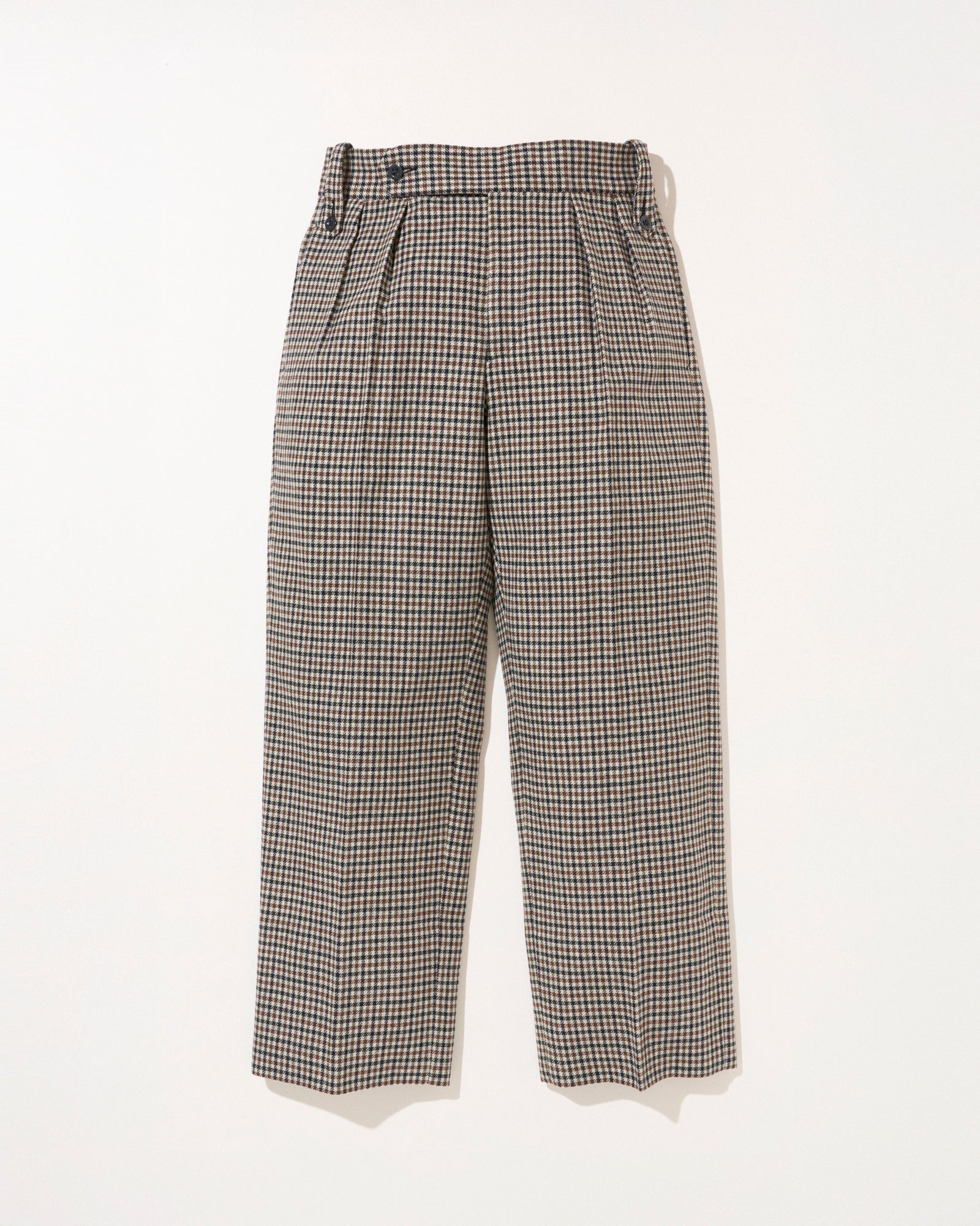 TANGENT/40'S British Gurkha Trousers/Off White Check – WEARLNESS