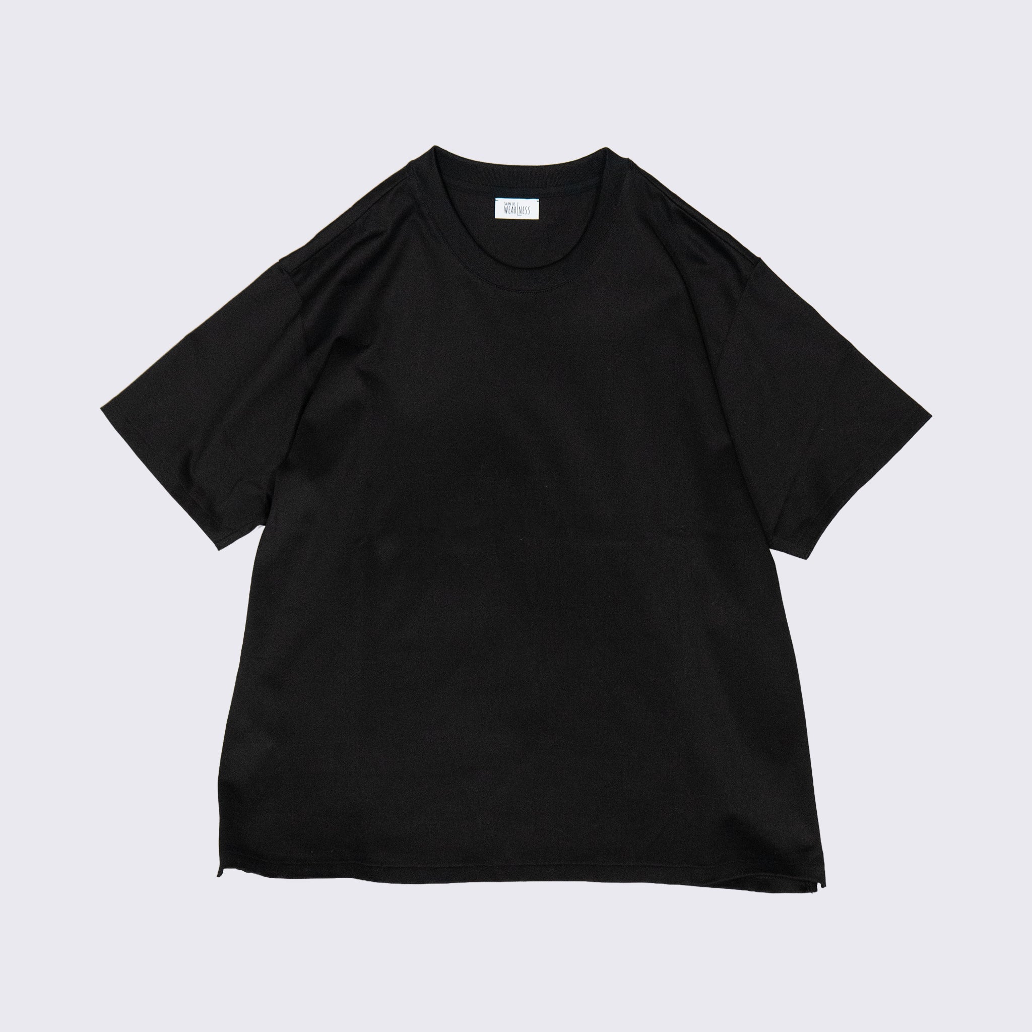 WEARLNESS/Fulfilled Dress T-shirts/ Black