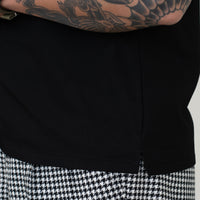WEARLNESS/Fulfilled Dress T-shirts/ Black