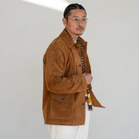 CINQUANTA/Suede Car Coat