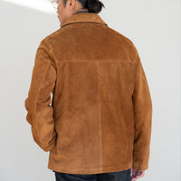 CINQUANTA/Suede Car Coat