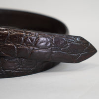 ALBERTO LUTI/ Belt/Dark Brown