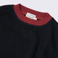 KANELL INDUSTRIEL/LE B-A-BA Bicolor Cotton Knit/Black