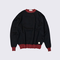 KANELL LE B-A-BA Bicolor Cotton Knit バイカラー コットンニット