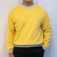 KANELL INDUSTRIEL/LE B-A-BA Bicolor Cotton Knit/Yellow