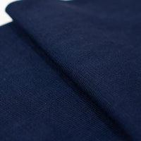 WEARLNESS/Standard Crew-Neck Knit/NAVY