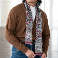 SEVEN FOLD/WEARLNESS Exclusive Paisley Scarf/41200/7