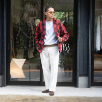 FAR EAST MANUFACTURING/Buffalo Plaid Work Shirts/Red