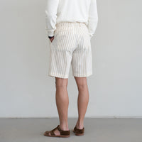 BERWICH/Sake 1P Gym Shorts/Seersucker Stripe