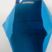 AMIACALVA/A153 /Light Ounce Canvas Tote BLUE (L)