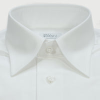 【Order】WEARLNESS/Long point regular collar shirt/FM85800/White