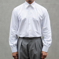 【Order】WEARLNESS/Long point regular collar shirt/FM85800/White