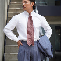 【Order】WEARLNESS/Long point regular collar shirt/FM85800/White