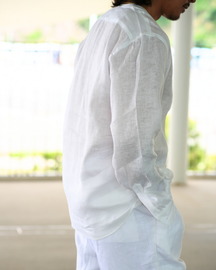 【先行販売開始】Linen Sleeping Shirts