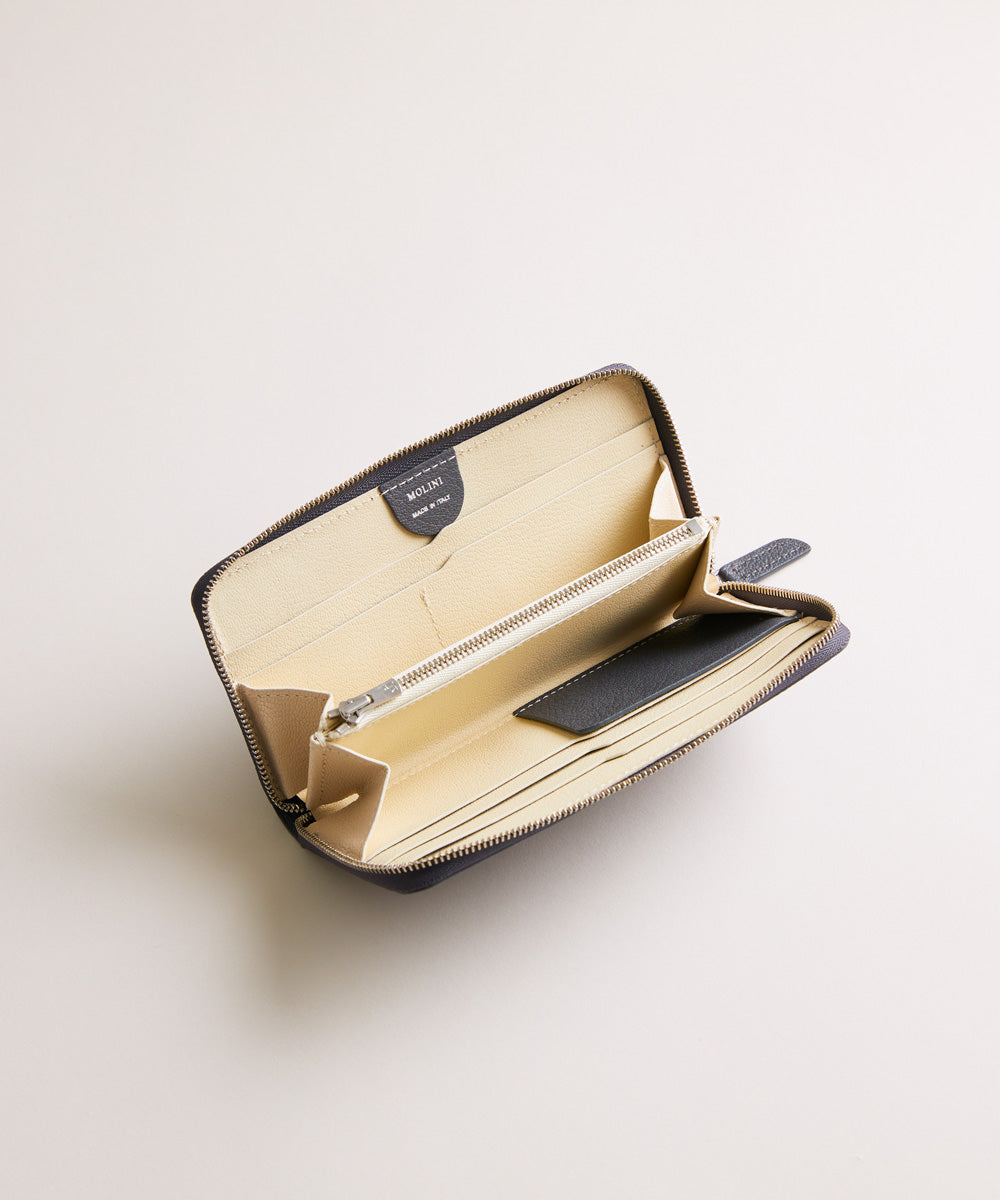 MOLINI Mini Round Zip Long Wallet