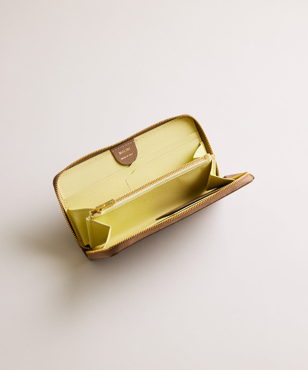 MOLINI Mini Round Zip Long Wallet