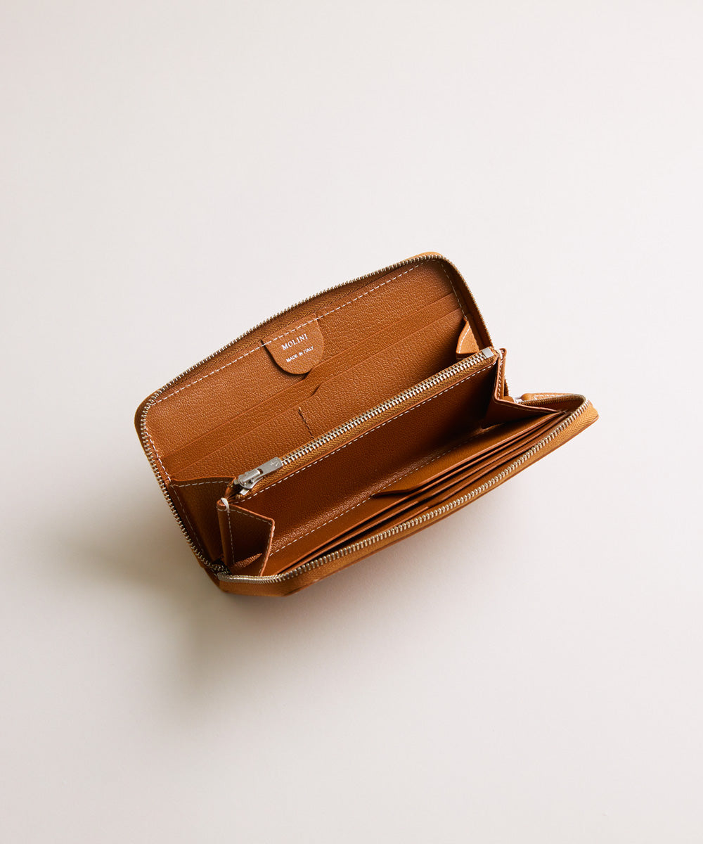 MOLINI Mini Round Zip Long Wallet