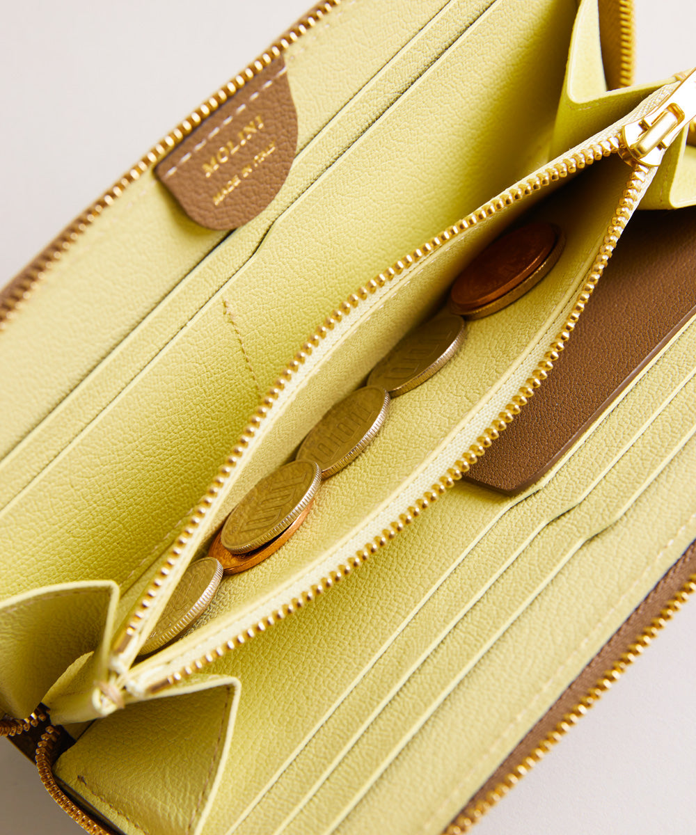 MOLINI Mini Round Zip Long Wallet