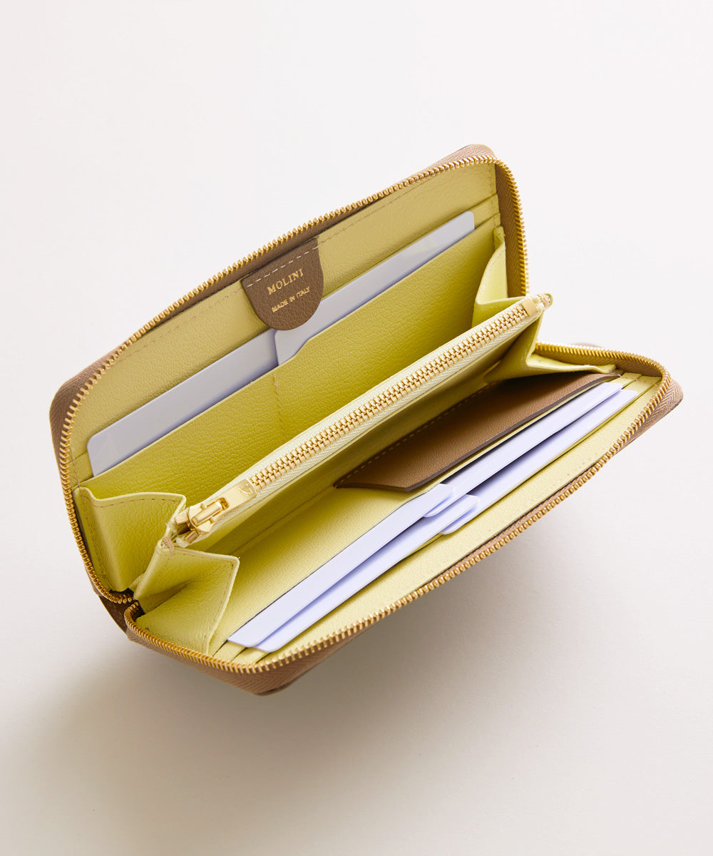 MOLINI Mini Round Zip Long Wallet