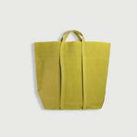 AMIACALVA/A153 /Light Ounce Canvas Tote LIME （L）