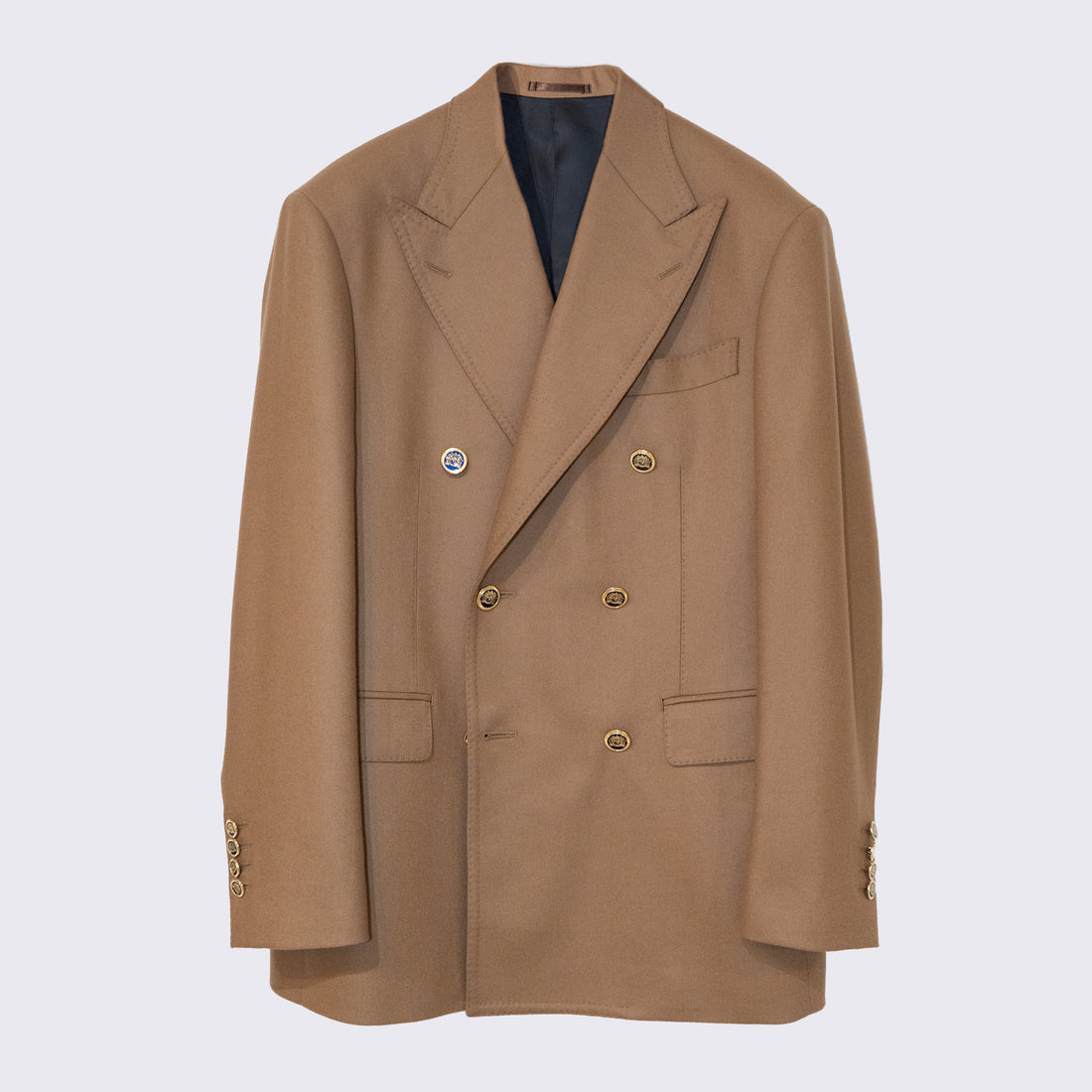 WEARLNESS/Camel Flannel Blazer/V.B.C. FLANNEL