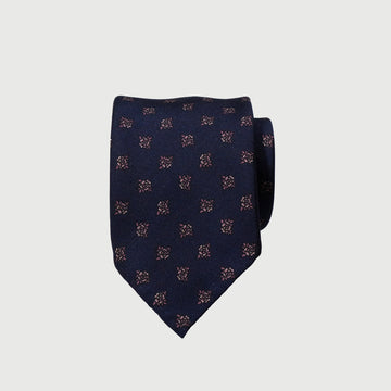 SEVEN FOLD/ 81300/24/ Small flower print tie