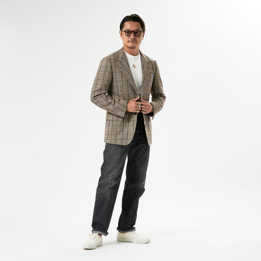DESIGN WORKS×RING JACKET×Tomoyoshi Takada/DWJ2B/ チェックジャケット