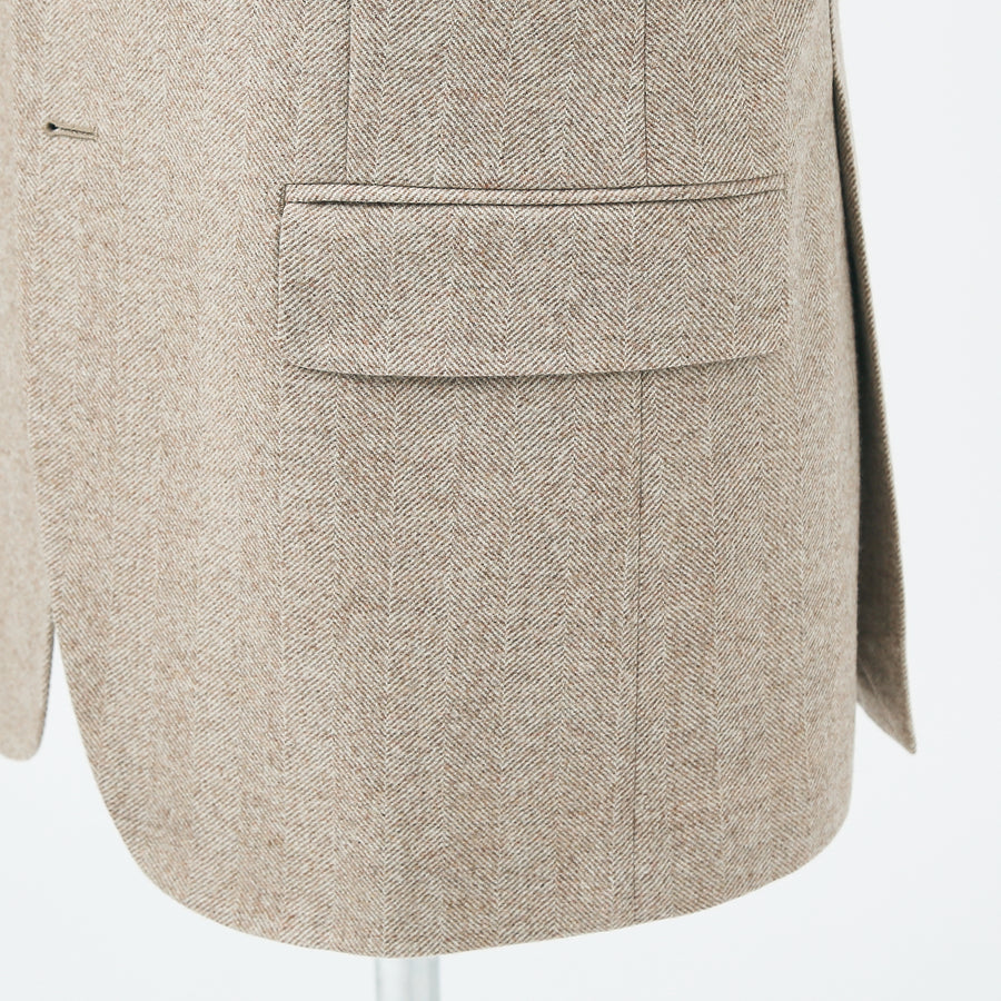 DESIGN WORKS×RING JACKET×Tomoyoshi Takada/ ウールヘリンボーンジャケット