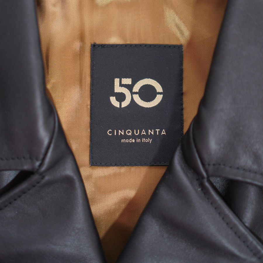 CINQUANTA/Exclusive Leather Riders Jacket