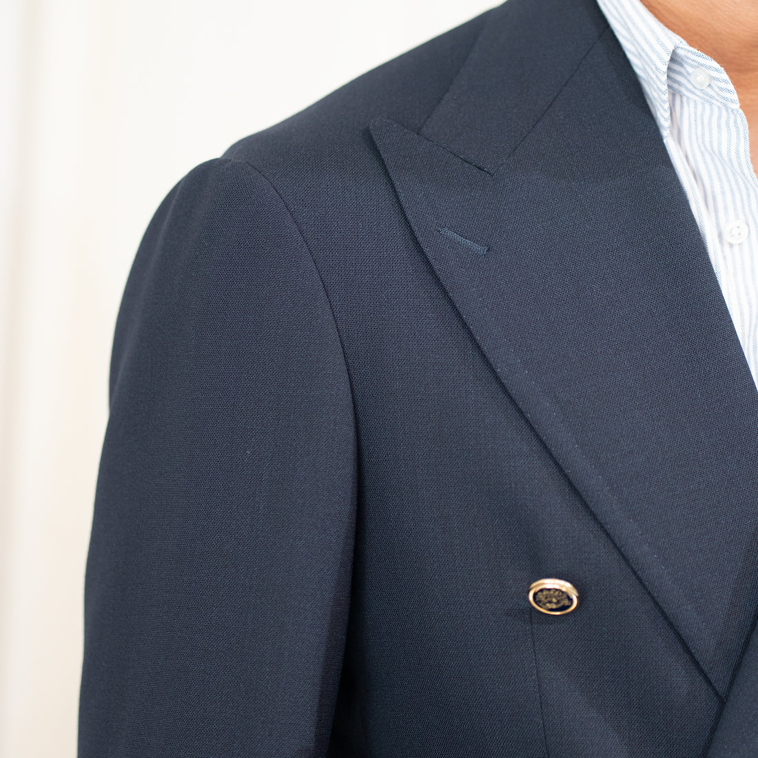 WEARLNESS/Classic Navy Blazer/ William Halstead 70%WOOL x30%MOHAIR