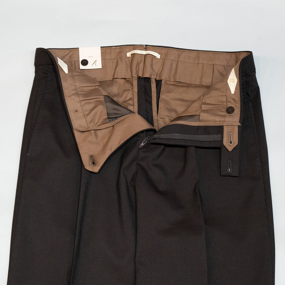 BRIGLIA/MARGUTTAS 1P Mix Serge/ Dark Brown