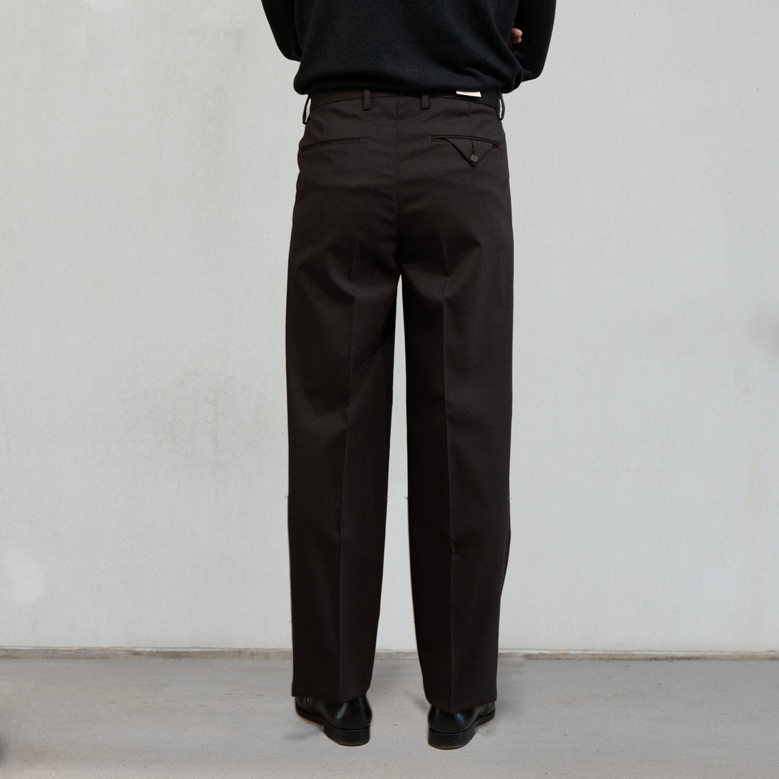 BRIGLIA/MARGUTTAS 1P Mix Serge/ Dark Brown