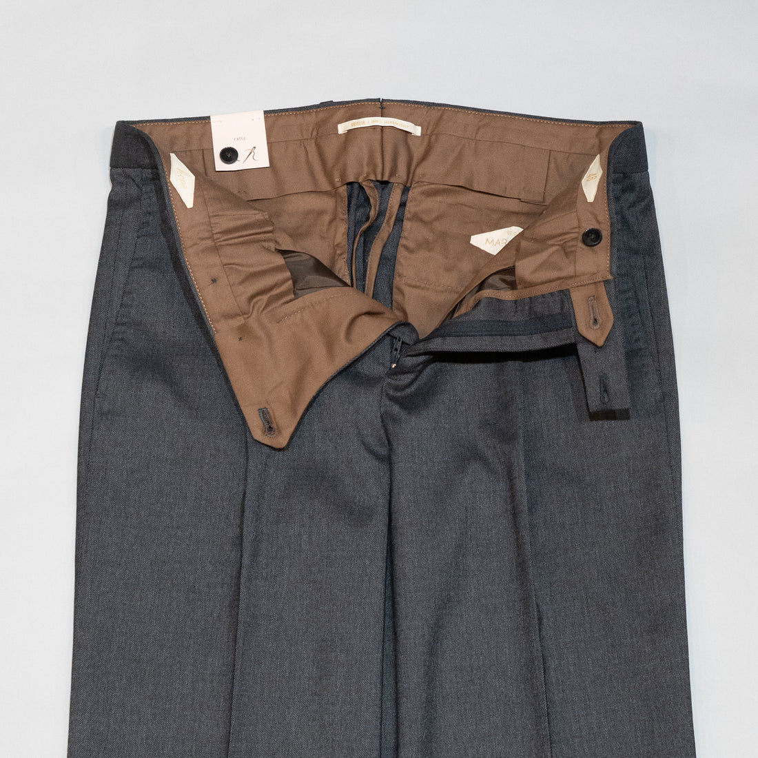 BRIGLIA/MARGUTTAS 1P Mix Serge/ Charcoal Gray