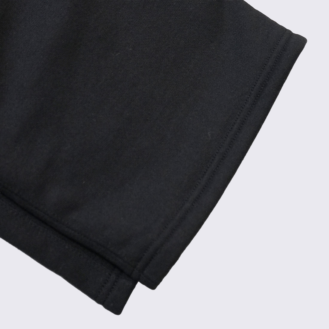 WEARLNESS/Cotton Silk Sweat Trousers/Black