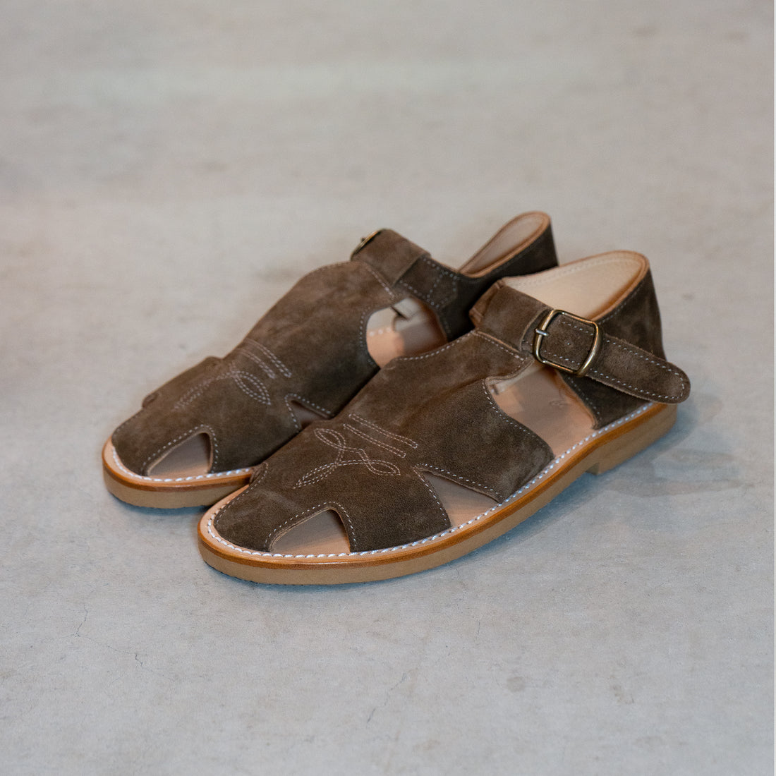 LA BOTTE GARDIANE/Etoile/Calf Suede/Taupe