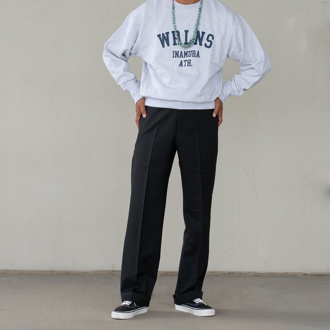 BERWICH/LUCANO LONG/Wool Blend Black