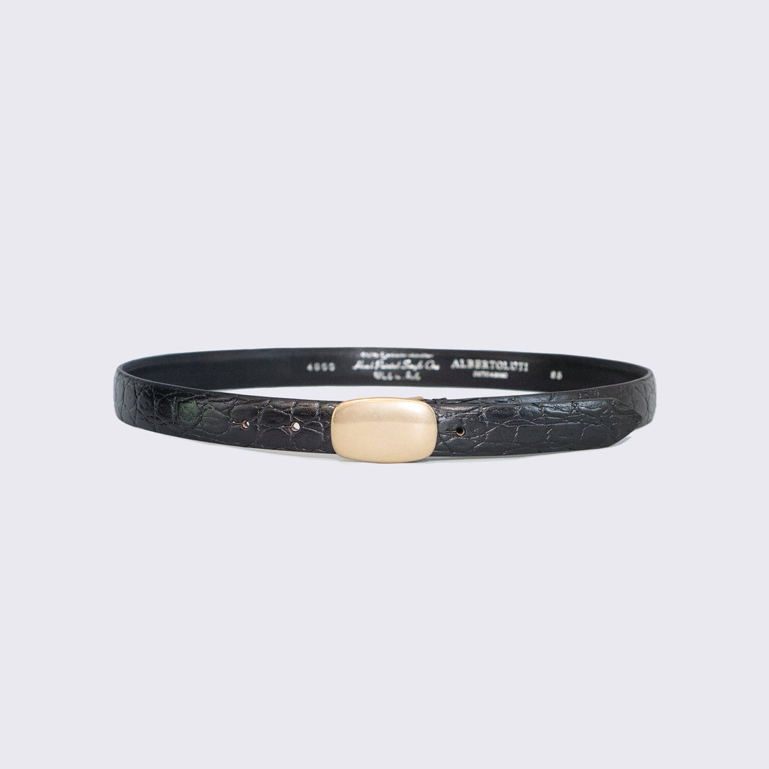 ALBERTO LUTI/ Belt/Black