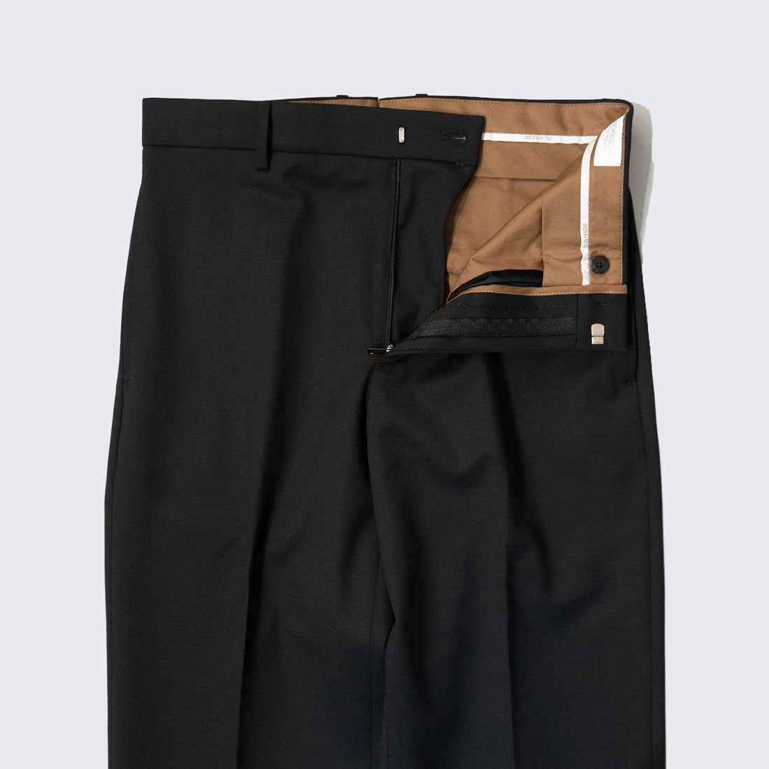 BERWICH/LUCANO LONG/Wool Blend Black