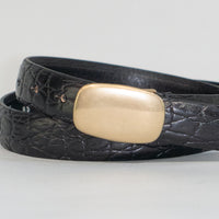 ALBERTO LUTI/ Belt/Black