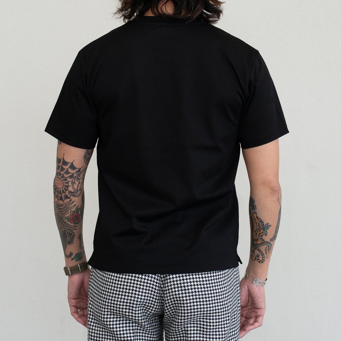 WEARLNESS/Fulfilled Dress T-shirts/ Black