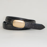 ALBERTO LUTI/ Belt/Black