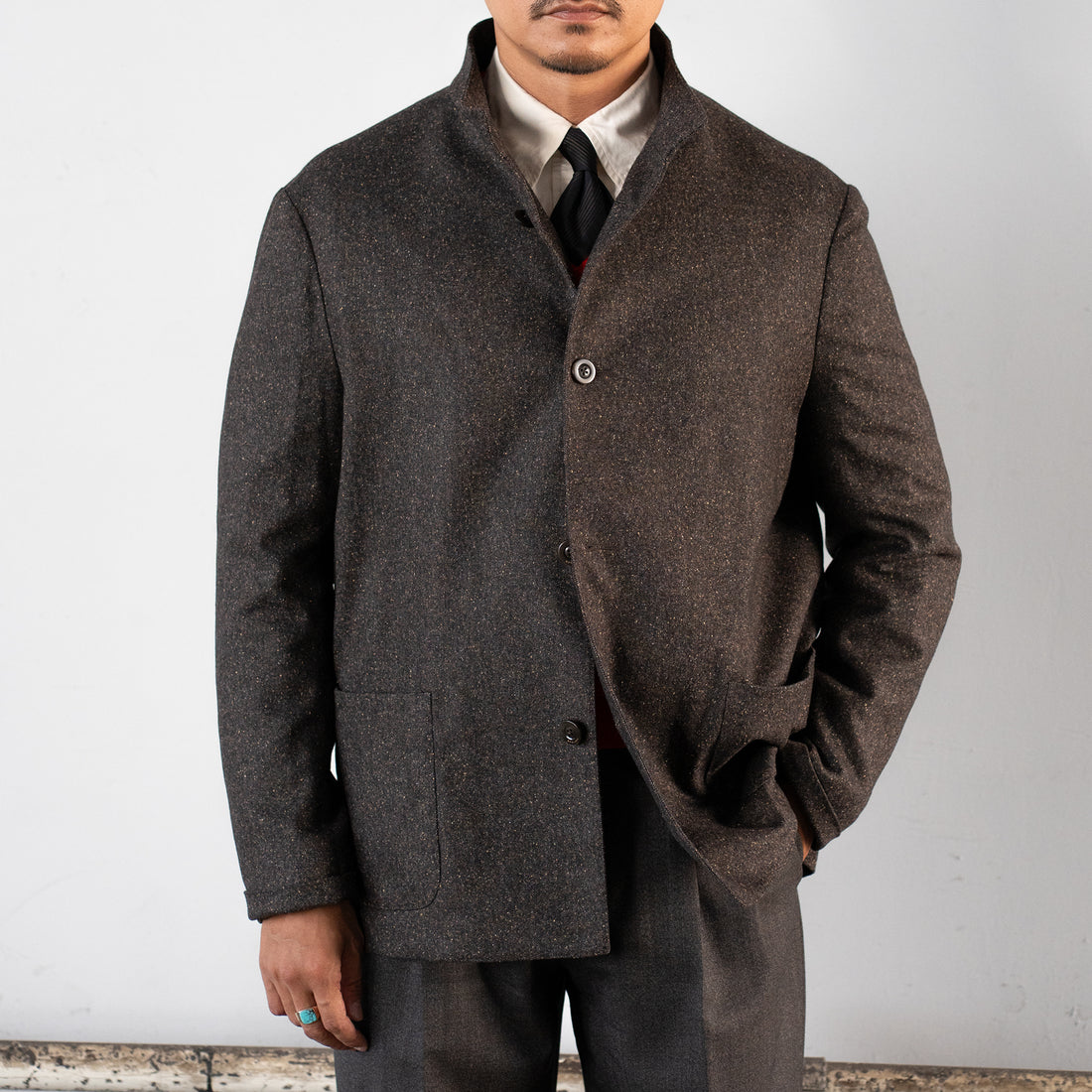 BOGLIOLI/Cover All Jacket/Brown